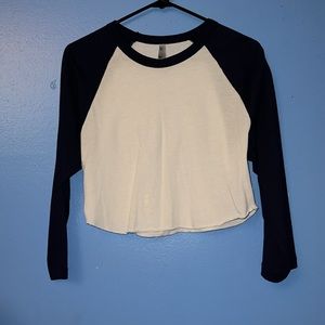 Cropped Baseball tee